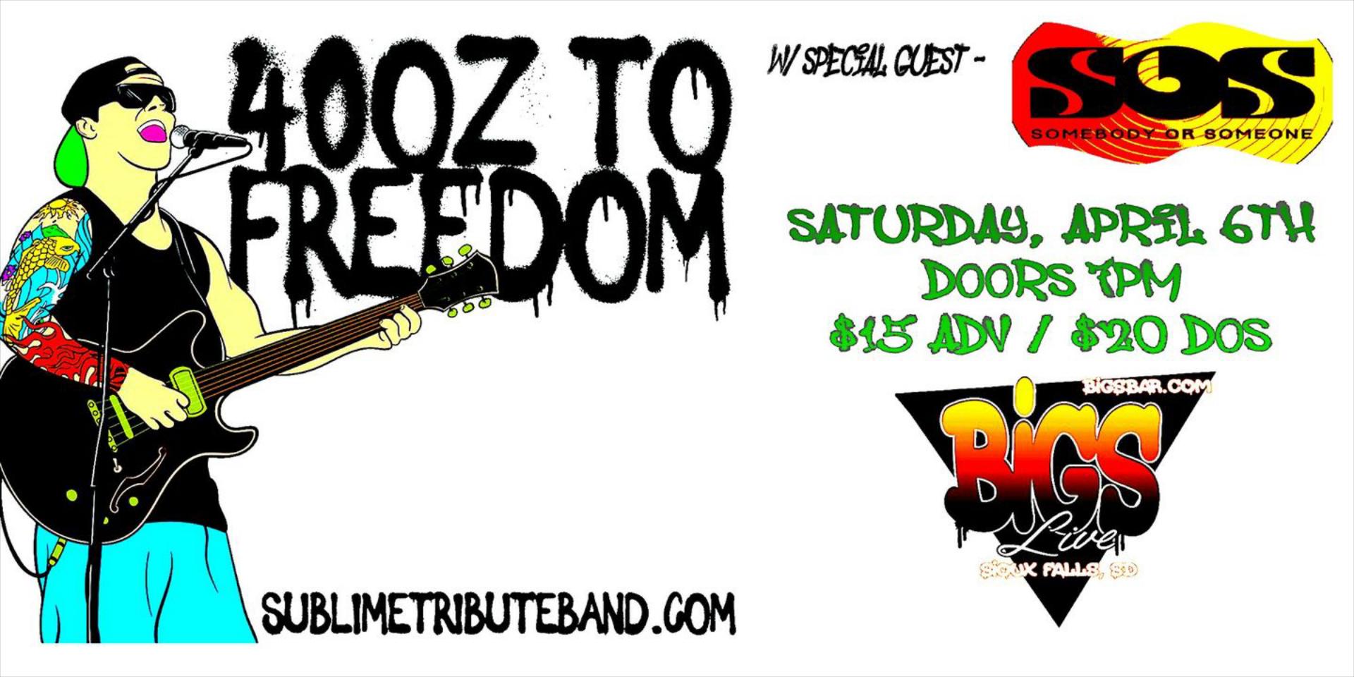 Bigs Bar 3110 W. 12th St. Sioux Falls, SD 57104