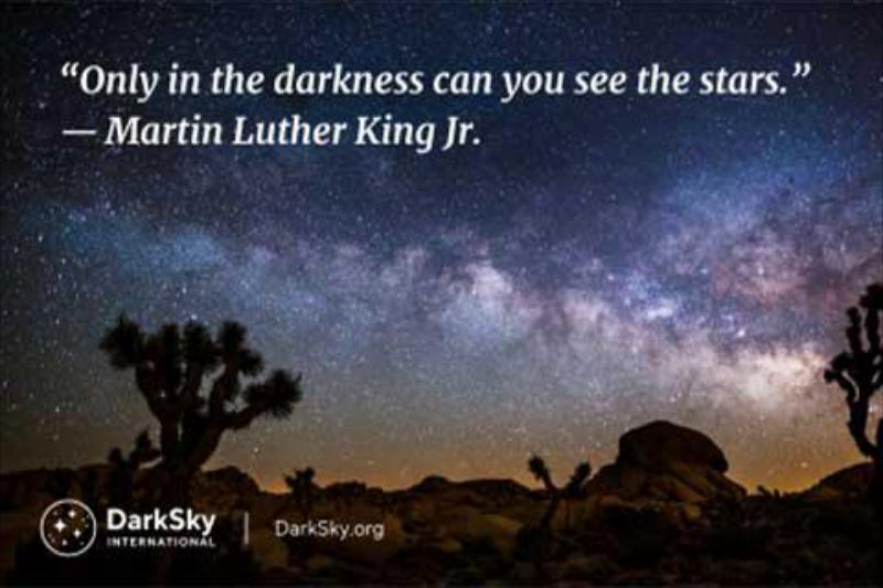 DarkSky-friendly outdoor lighting