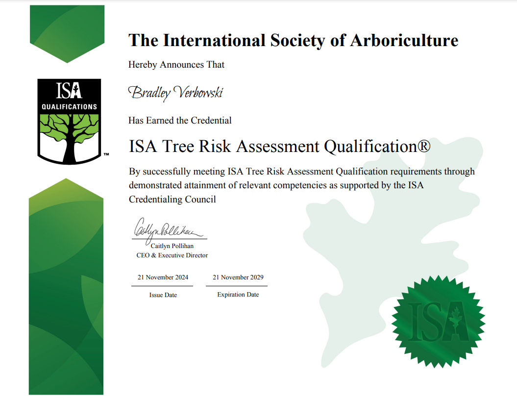ISA Certificate