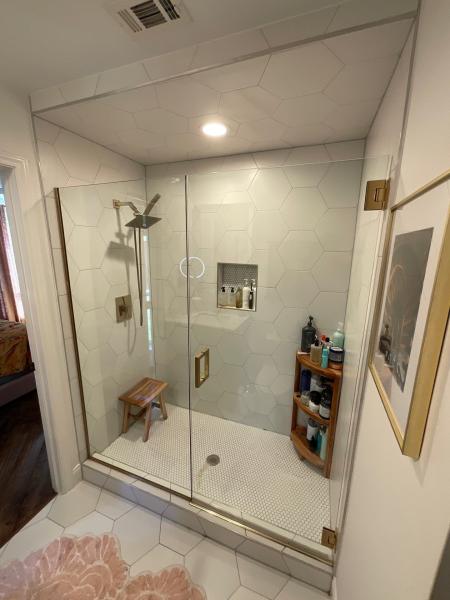 Hidden bathroom project