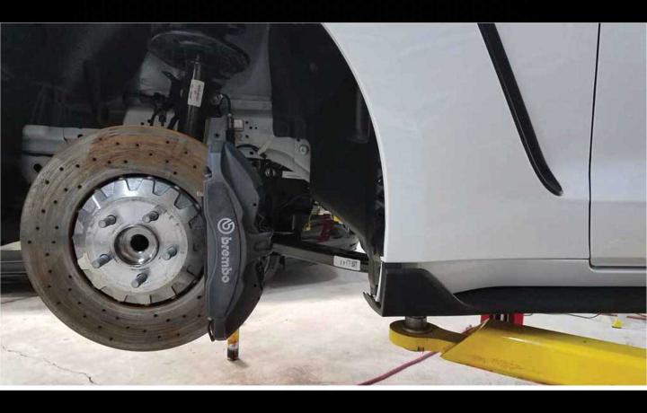 GT350 GT500 shelby cobra mustang caliper paint