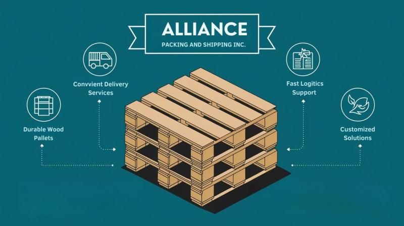 Image depicting the alliance of pallet manufacturers collaborating to enhance industry standards and practices.