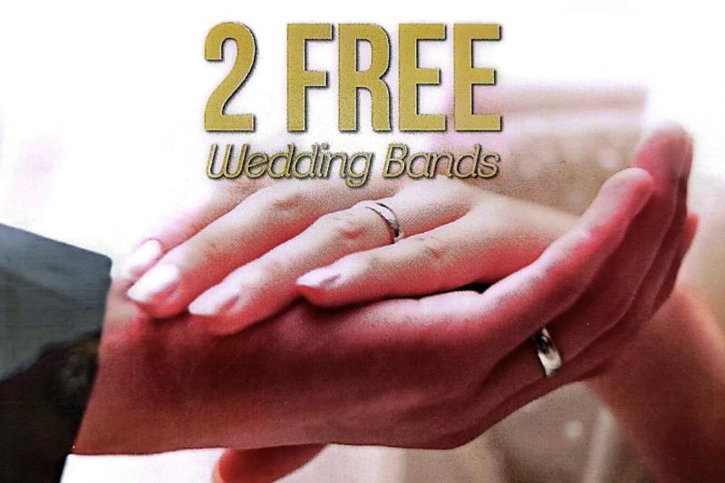 2 free wedding bands