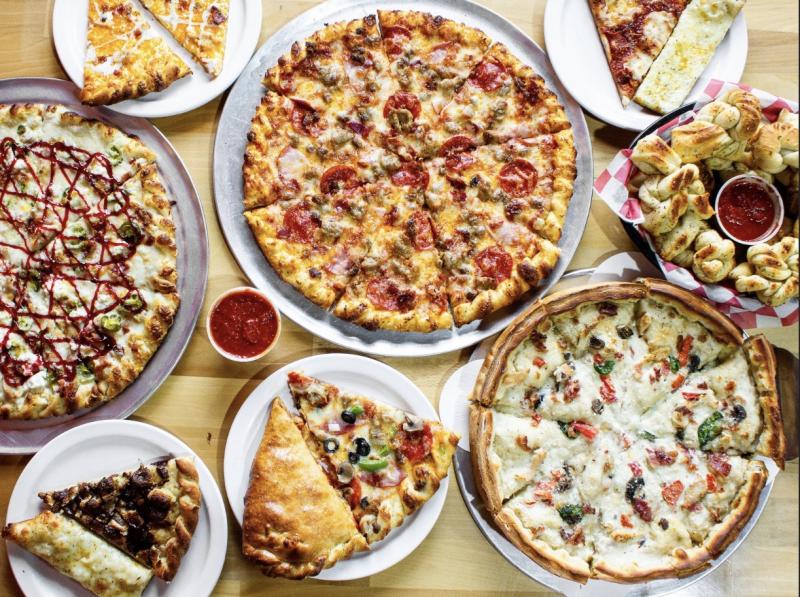 Pizza catering options