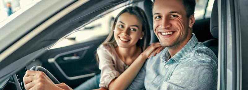 Couple Purchasing Vehicle