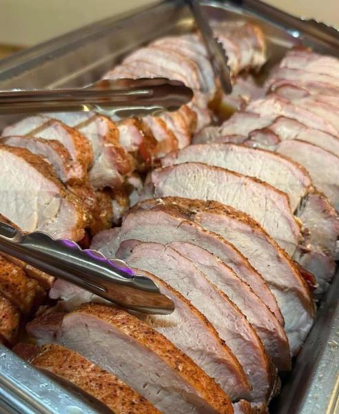 Comfort food buffet catering