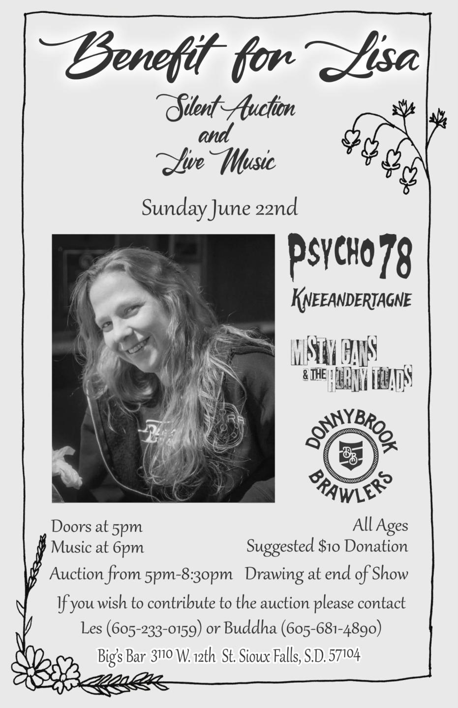 Bigs Bar 3110 W. 12th St. Sioux Falls, SD 57104