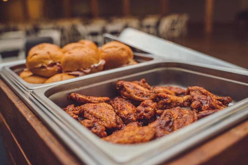 Wings and sliders catering