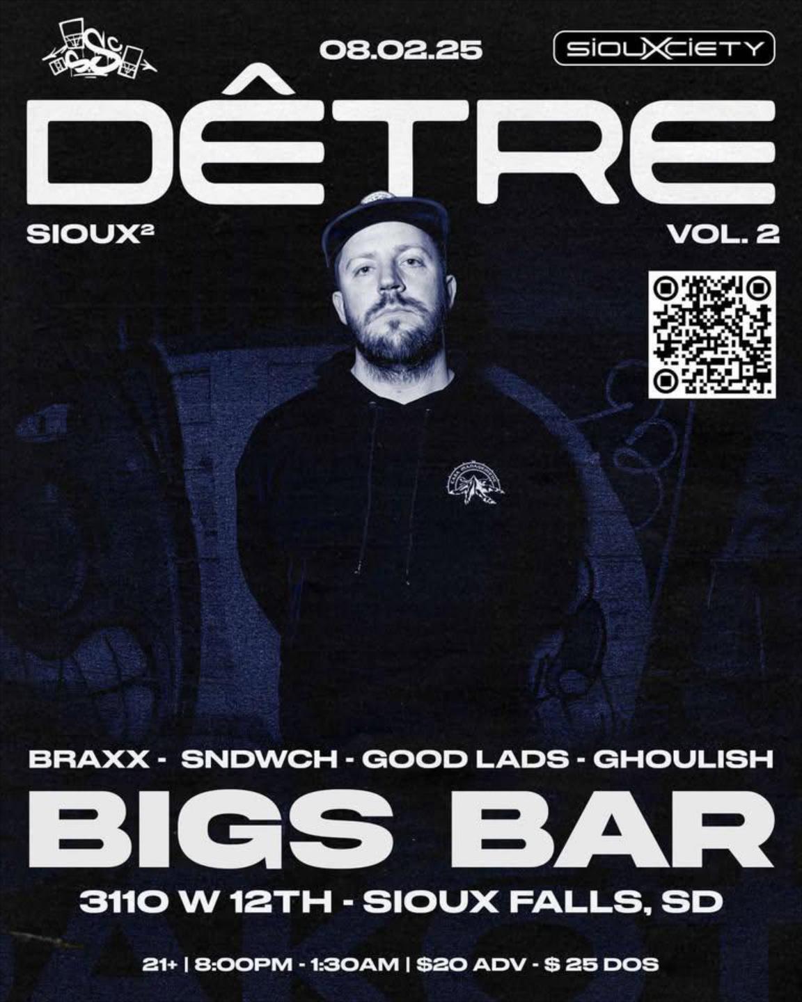 Bigs Bar 3110 W. 12th St. Sioux Falls, SD 57104