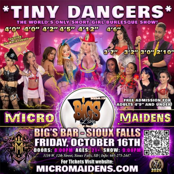 Bigs Bar 3110 W. 12th St. Sioux Falls, SD 57104