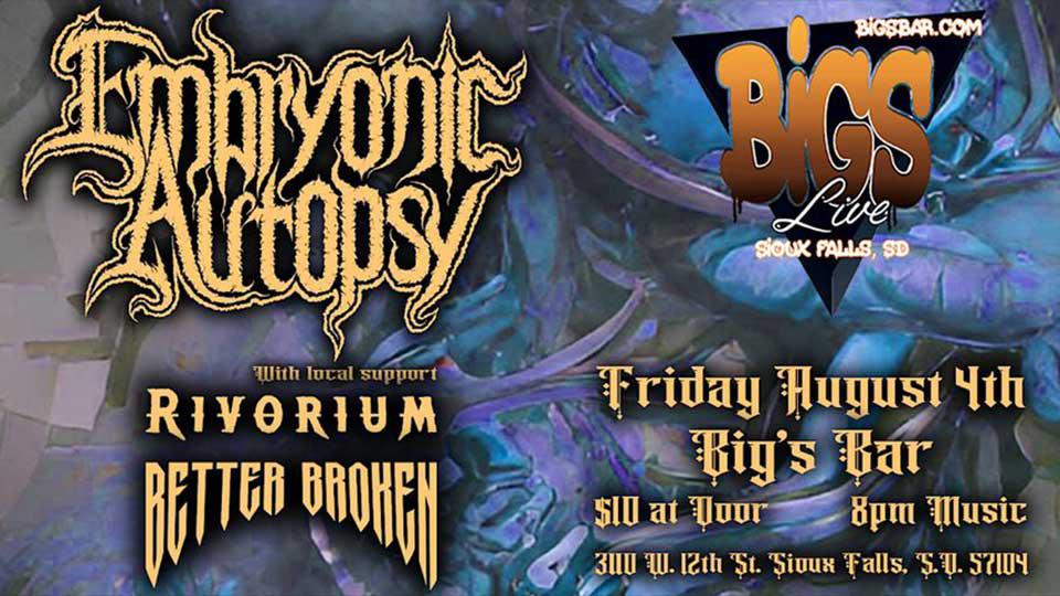 Bigs Bar 3110 W. 12th St. Sioux Falls, SD 57104