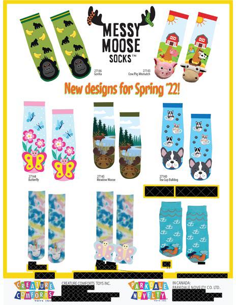 Messy moose socks 2