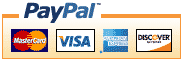 We accept credit cards through PayPal