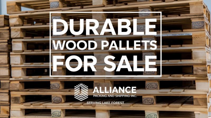 Durable wood pallets available for purchase, ideal for various storage and shipping needs. Quality materials ensure longevity.