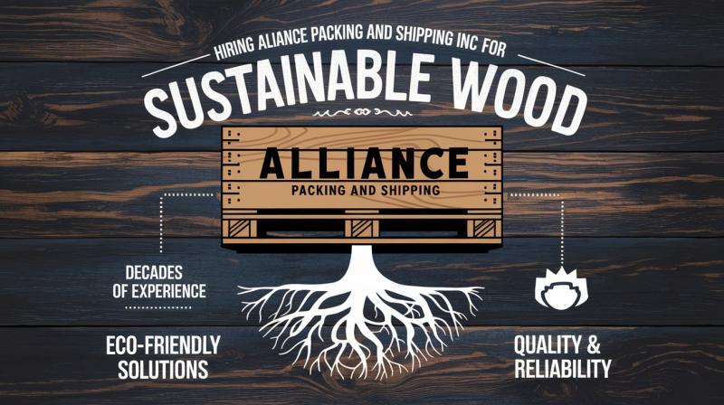 Logo of the Sustainable Wood Alliance, symbolizing eco-friendly practices in wood sourcing and sustainability initiatives.