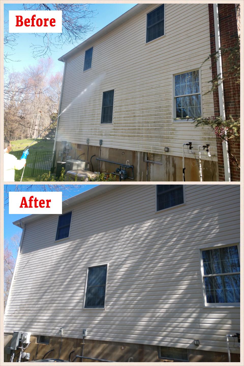 Power Washing Brick Township