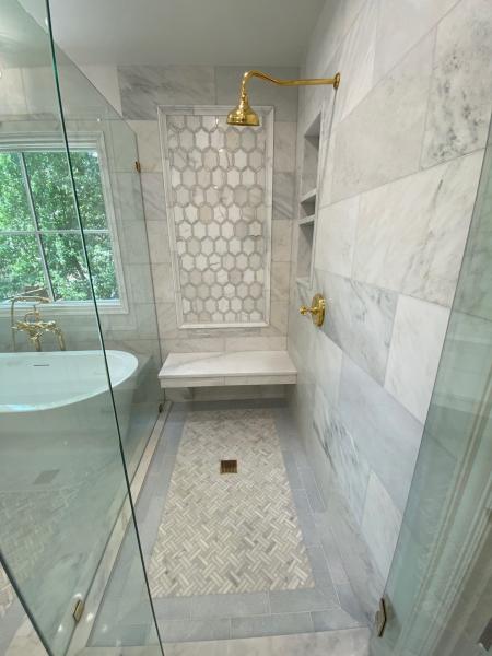 Hidden bathroom project