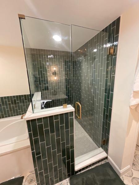 Hidden bathroom project