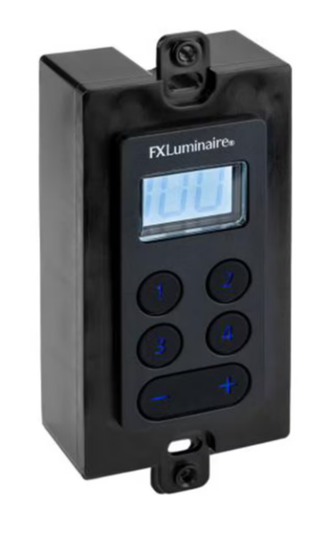 Digital dimmer control panel
