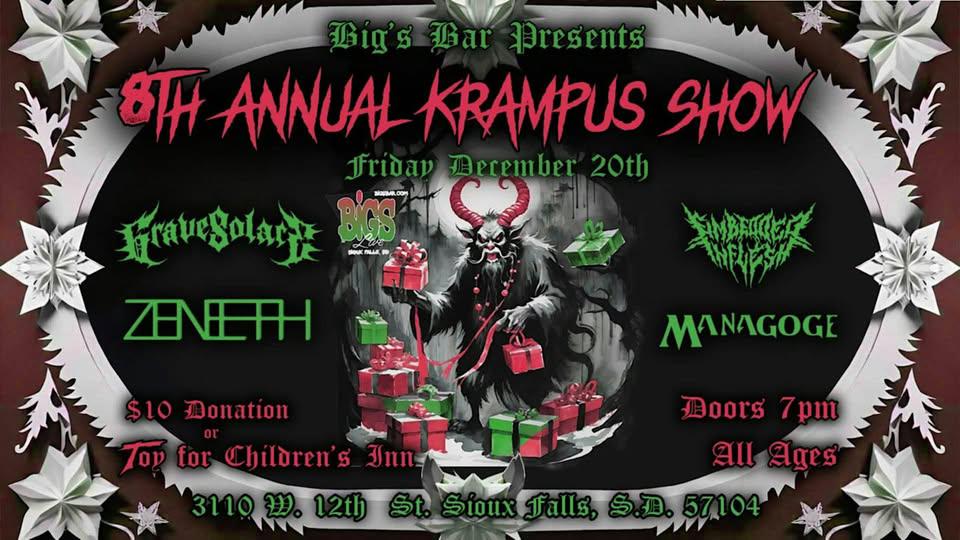 Bigs Bar 3110 W. 12th St. Sioux Falls, SD 57104