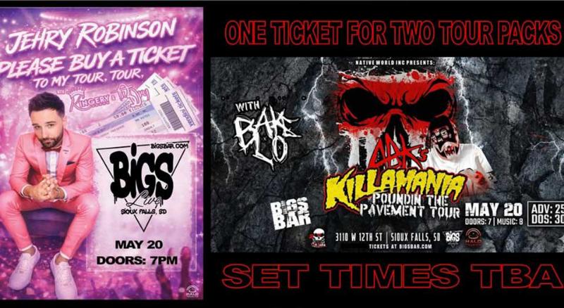 Bigs Bar 3110 W. 12th St. Sioux Falls, SD 57104