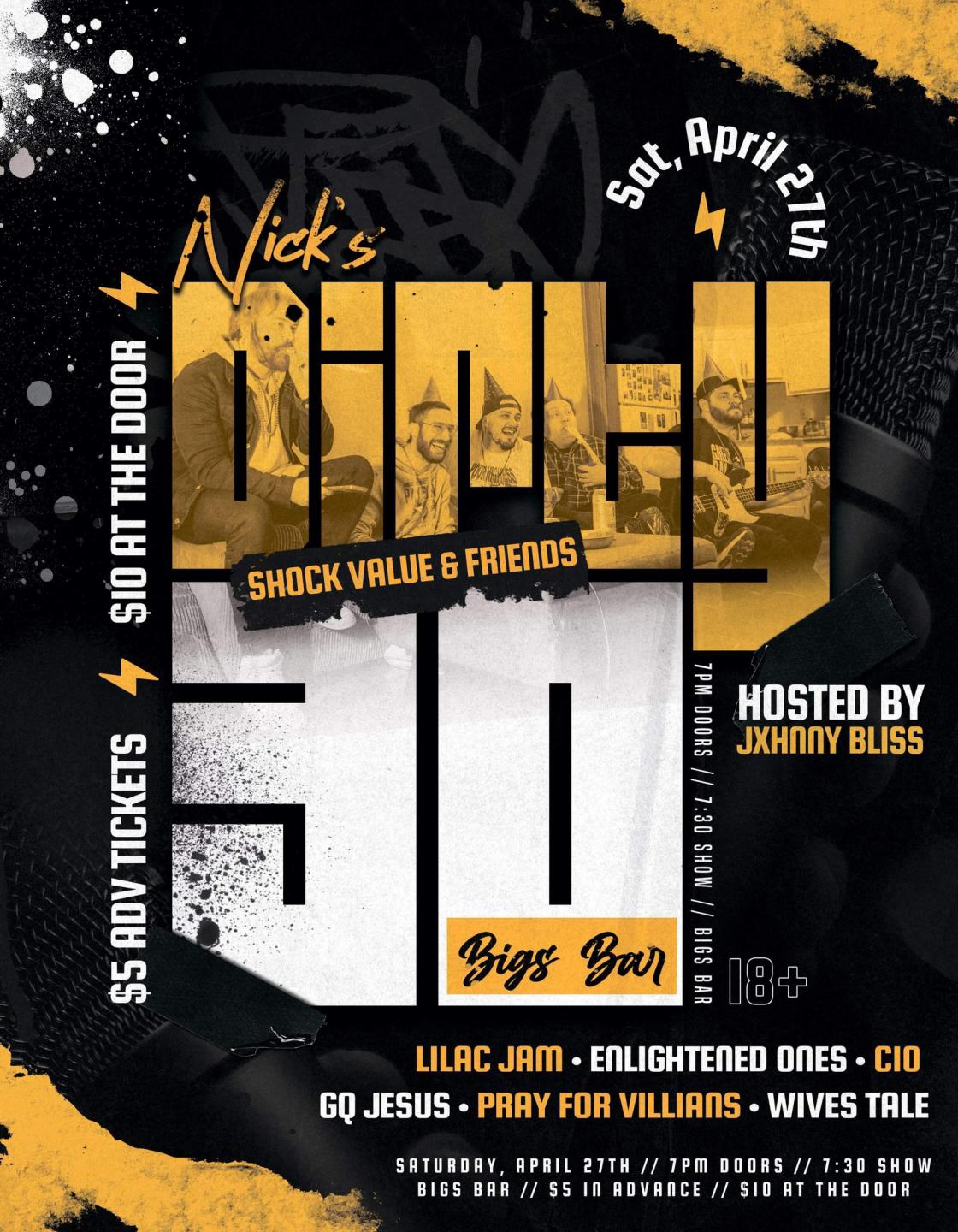 Bigs Bar 3110 W. 12th St. Sioux Falls, SD 57104