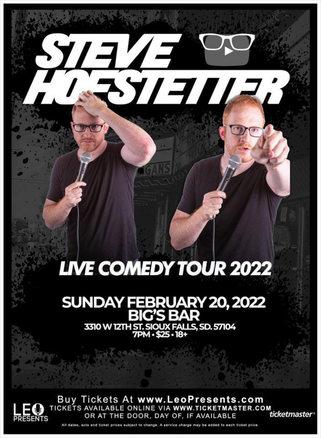 Bigs Bar 3110 W. 12th St. Sioux Falls, SD 57104