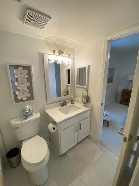 Hidden bathroom project