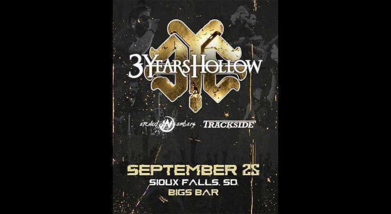3 Years Hollow with Etched in Ember Bigs Bar Sioux Falls SD