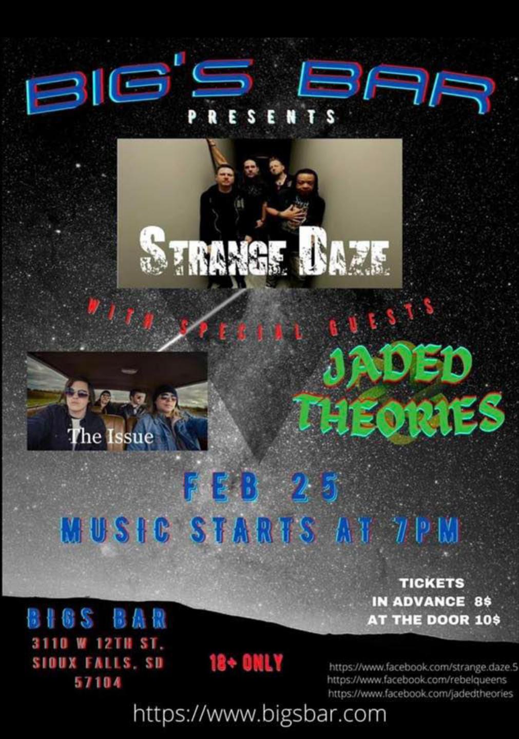 Bigs Bar 3110 W. 12th St. Sioux Falls, SD 57104