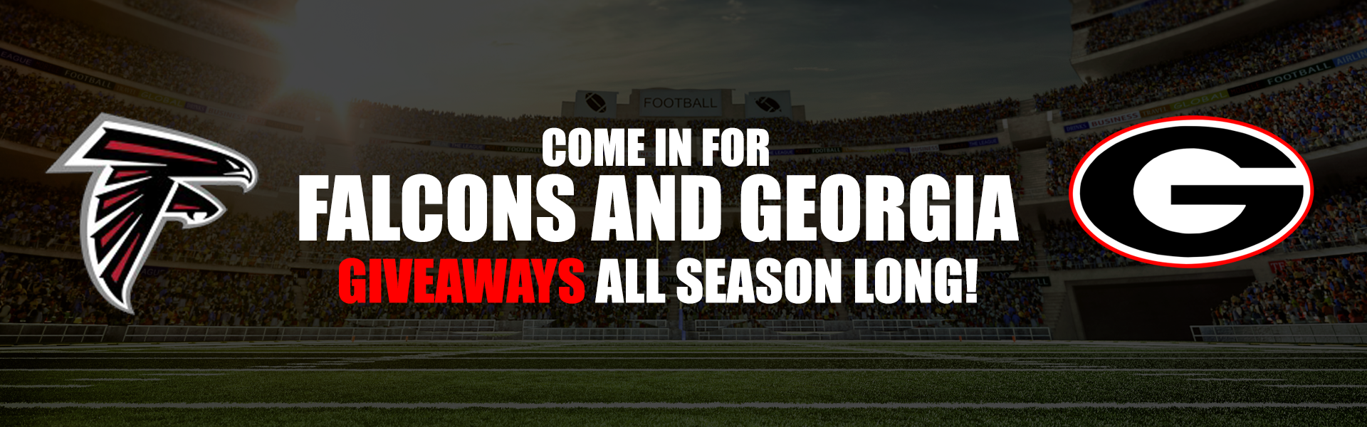 Giveaways all season long