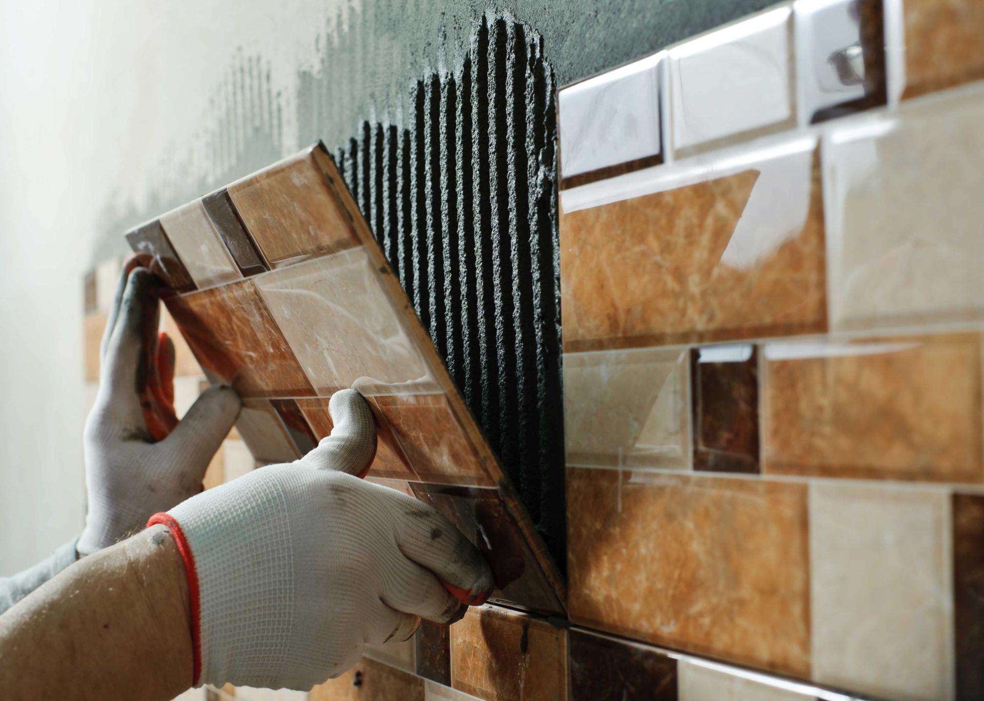 installing backsplash