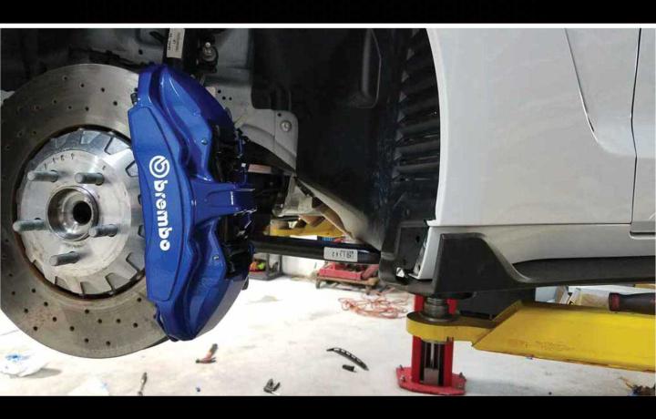 GT350 GT500 shelby cobra mustang caliper paint