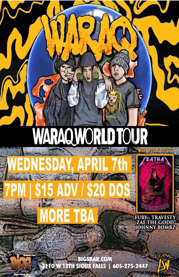 Bigs Bar 3110 W. 12th St. Sioux Falls, SD 57104