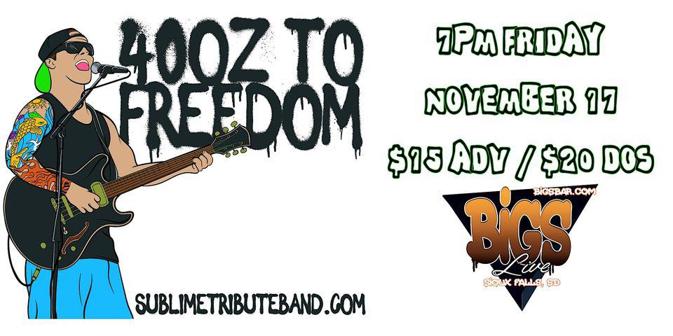 Bigs Bar 3110 W. 12th St. Sioux Falls, SD 57104