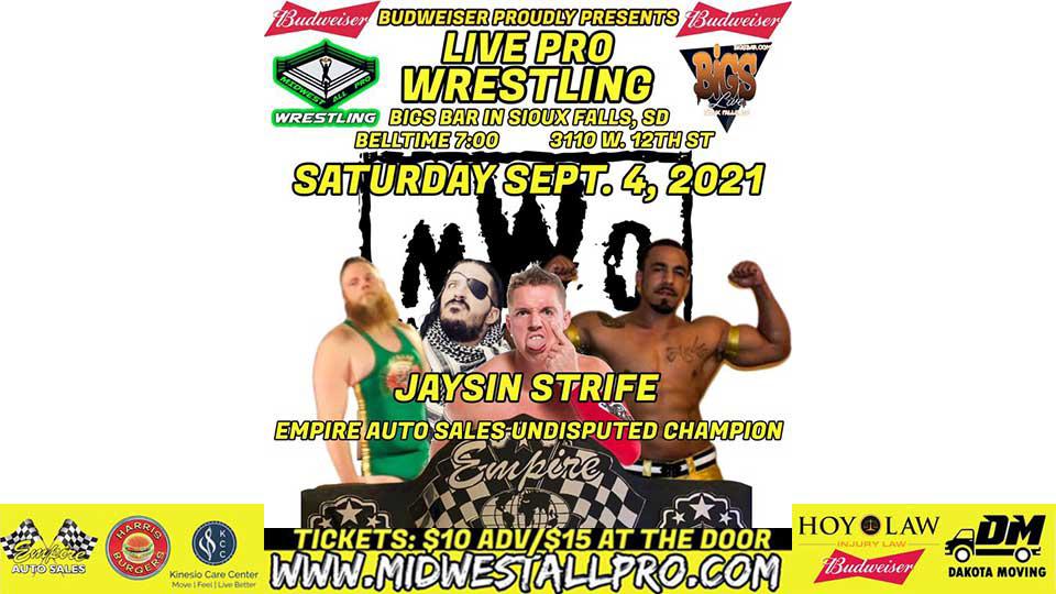 Bigs Bar 3110 W. 12th St. Sioux Falls, SD 57104