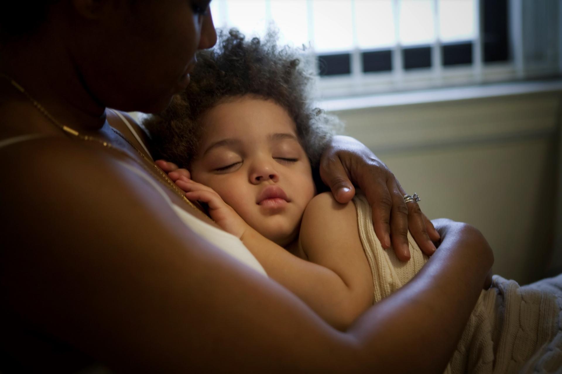 Caregiver Feeding Infant