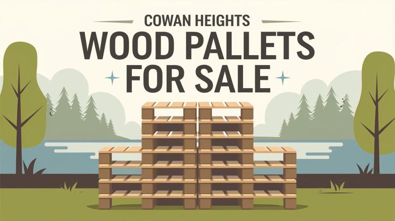 A stack of wooden pallets available for sale, showcasing their sturdy construction and versatile use in various applications.