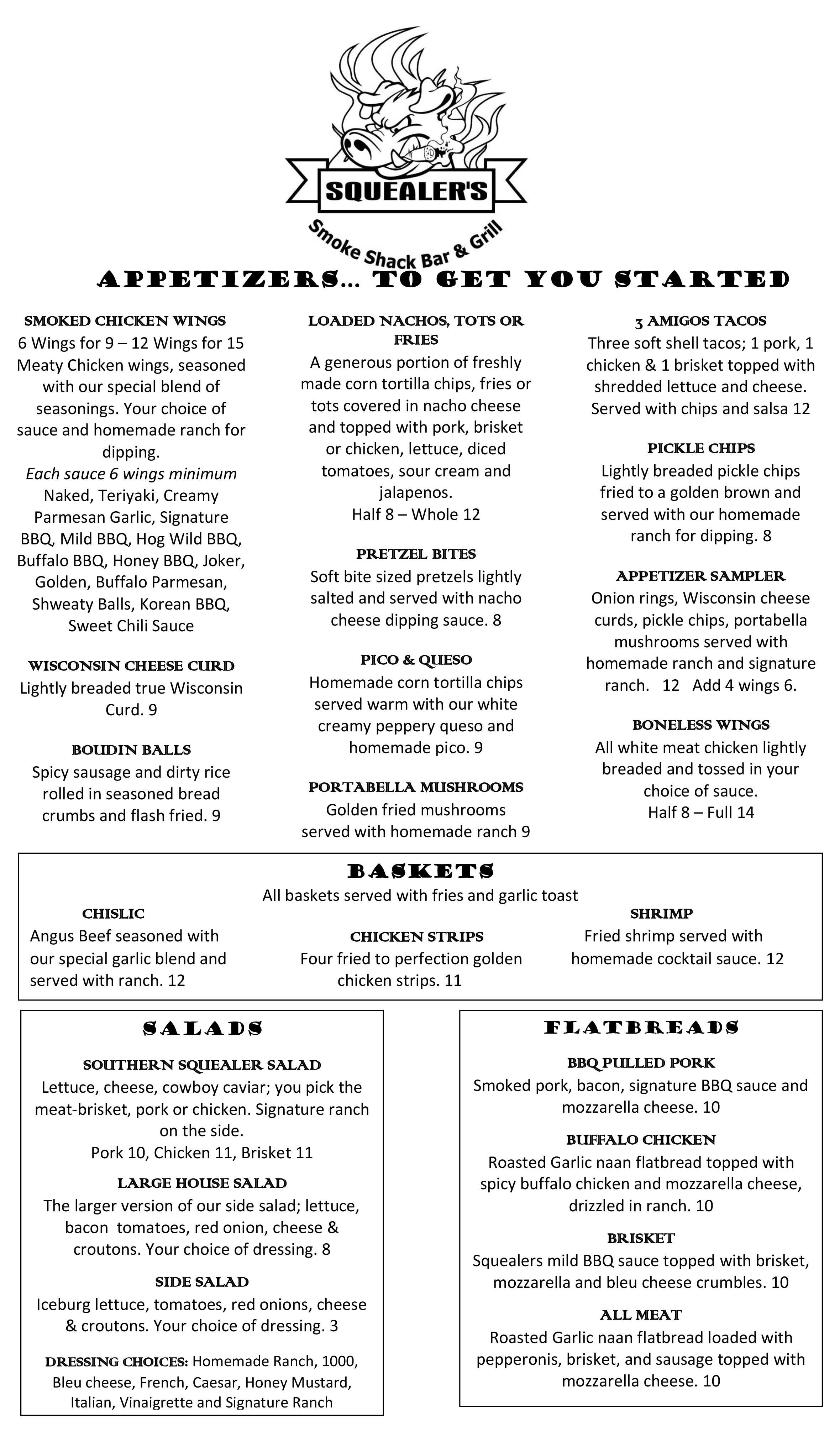 Full Service Restaurant In Tea Sd Squealer S Smoke Shack Full Service Restaurant In Tea Sd Squealer S Smoke Shack