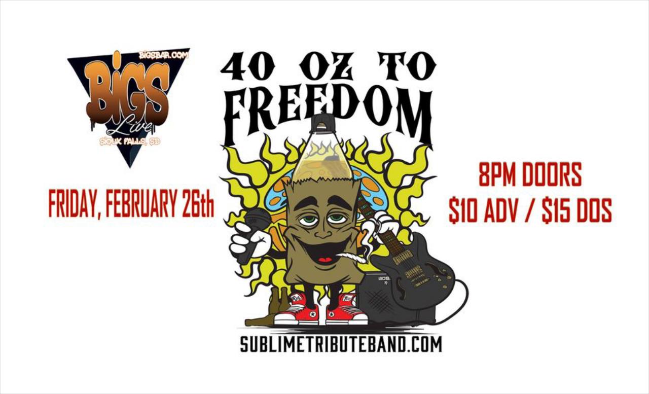 Bigs Bar 3110 W. 12th St. Sioux Falls, SD 57104