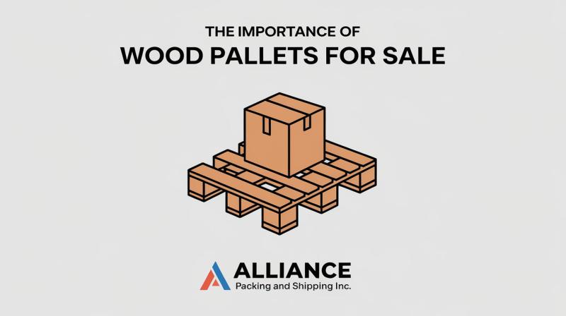 A stack of wooden pallets for sale, highlighting their significance in shipping and storage solutions for various industries.