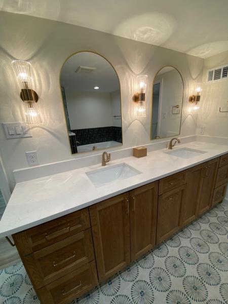 Hidden bathroom project