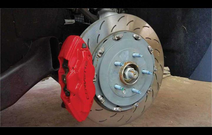 custom corvette caliper paint