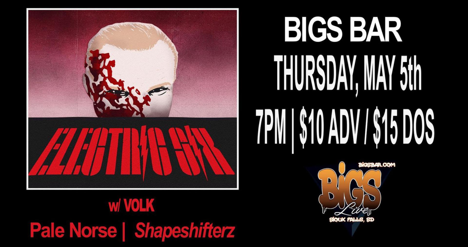 Bigs Bar 3110 W. 12th St. Sioux Falls, SD 57104